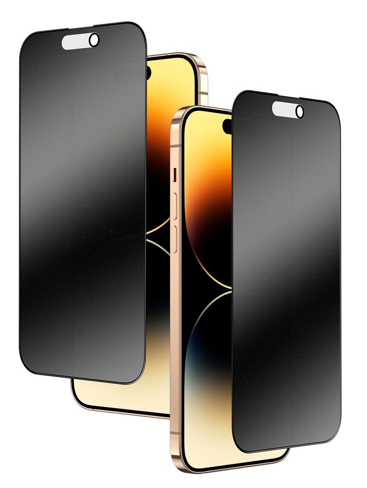 iPhone Privacy Glass Screen Protector Anti-Spy HD Protection