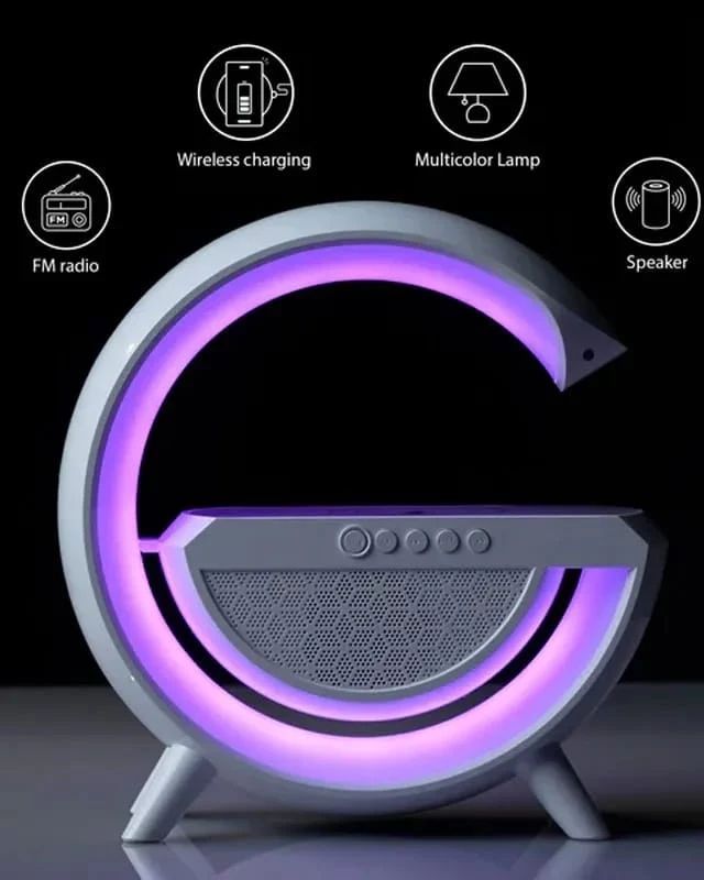 RGB Wireless Charging Speaker Lamp