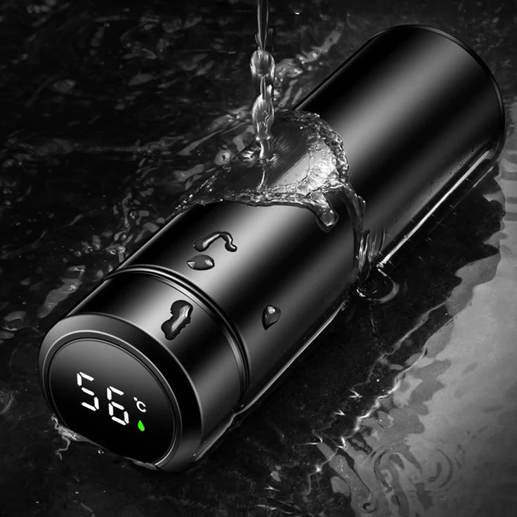 Portable Smart Temperature Water Bottle – LED Display Thermos
