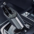 4-in-1 Fast Charging Car Charger With Digital Voltage Display