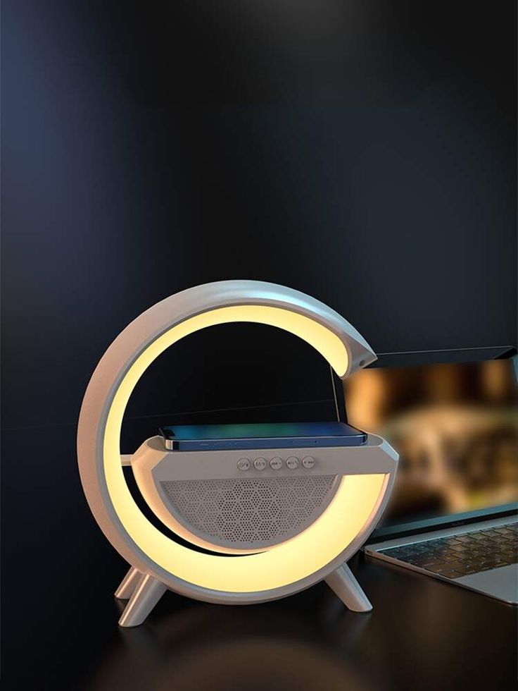 RGB Wireless Charging Speaker Lamp